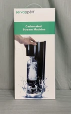 Carbonated Stream Machine  NEW In Box, Carbonated Beverage Maker, Servappetit