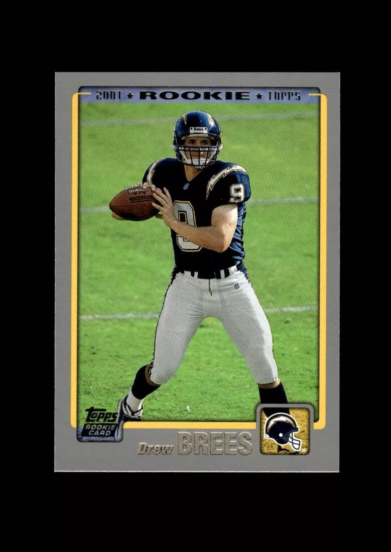 Drew Brees trading card