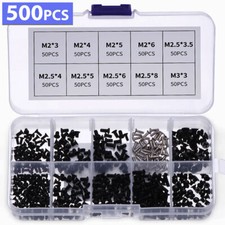 500pcs Laptop Notebook Computer Screw Kit For Samsung IBM HP Dell Lenovo