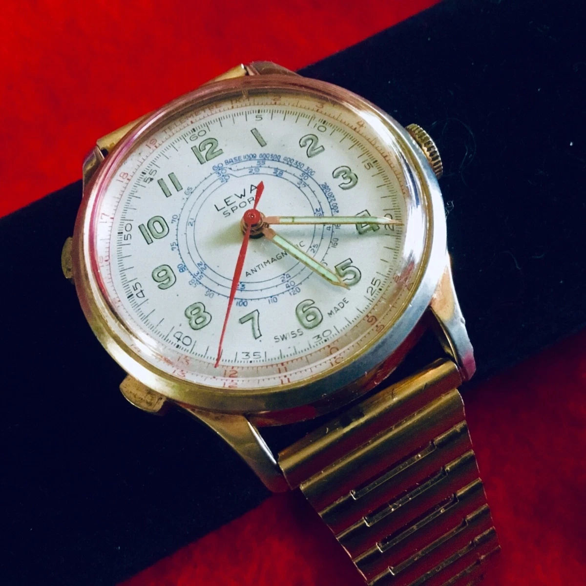 Chronograph swiss hotsell vintage
