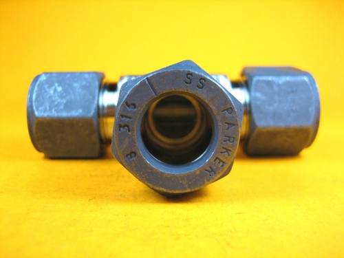 Parker - 8-8-8 JBZ-SS - SS Union Tee, 1/2" - Picture 3 of 7