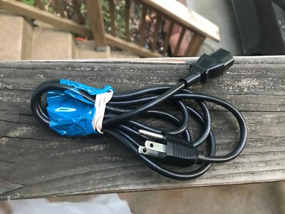 I-Sheng IS-14 E55943 LL41230 Monitor Power Cord 10A 125V 1250W 6 Ft TESTED