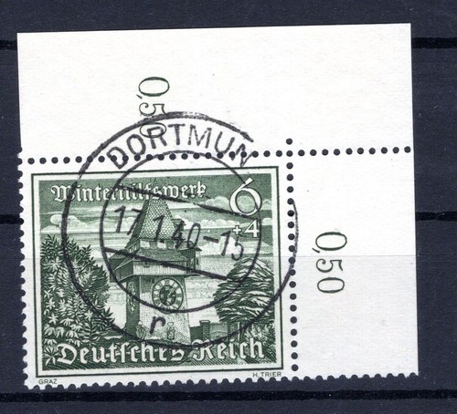 DR-3.Reich 733ER Stamped Sheet Corner (CA4096