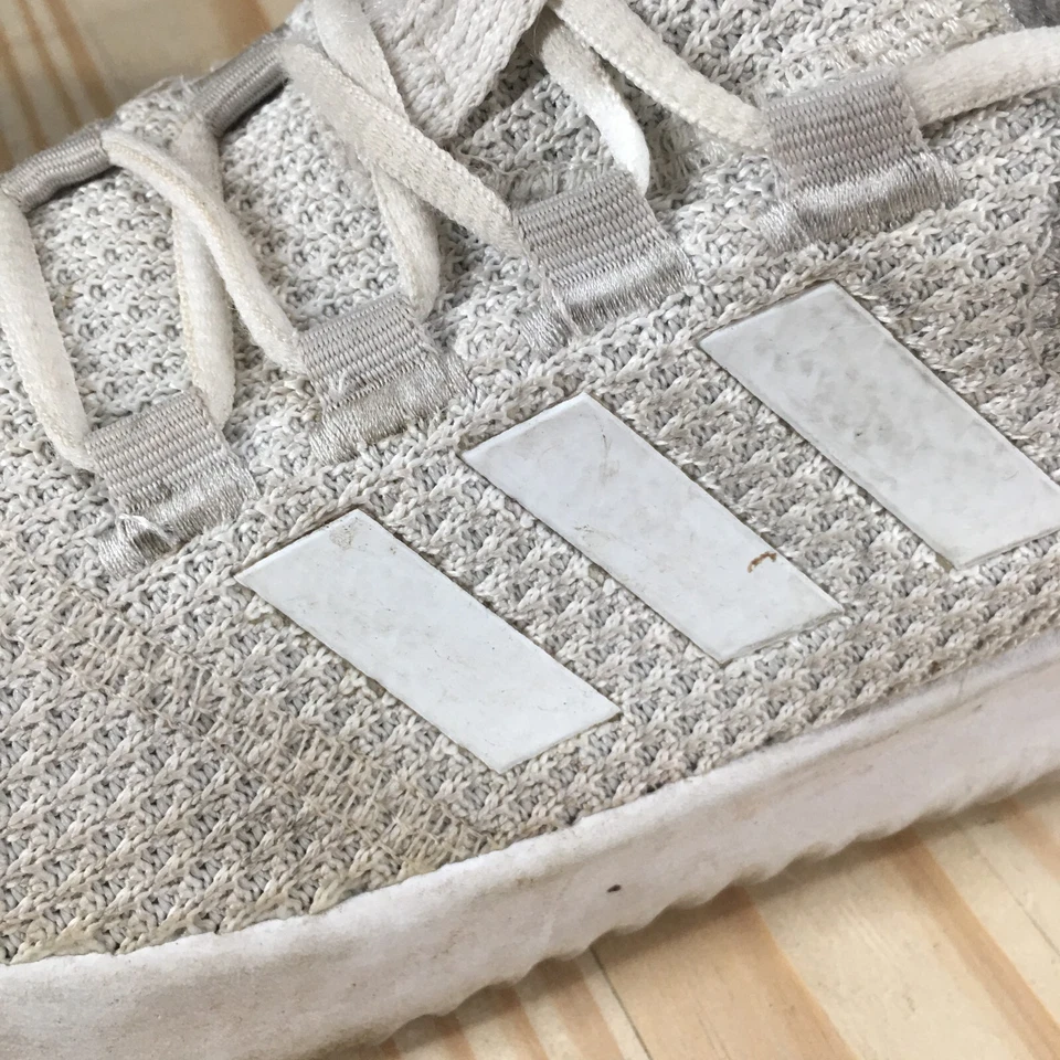 Adidas Zapatos Mujer 6 Cloudfoam Tenis para Correr Blanco Con Cordones Comodidad BC0034 Foto 3 de 4