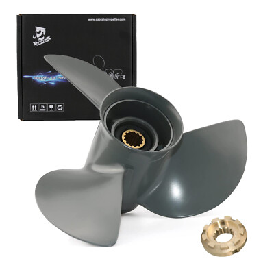 Outboard Propeller 13 3/4x13 fit Honda Engines BFP60 BF75/90/115/130Hp 15 Spline