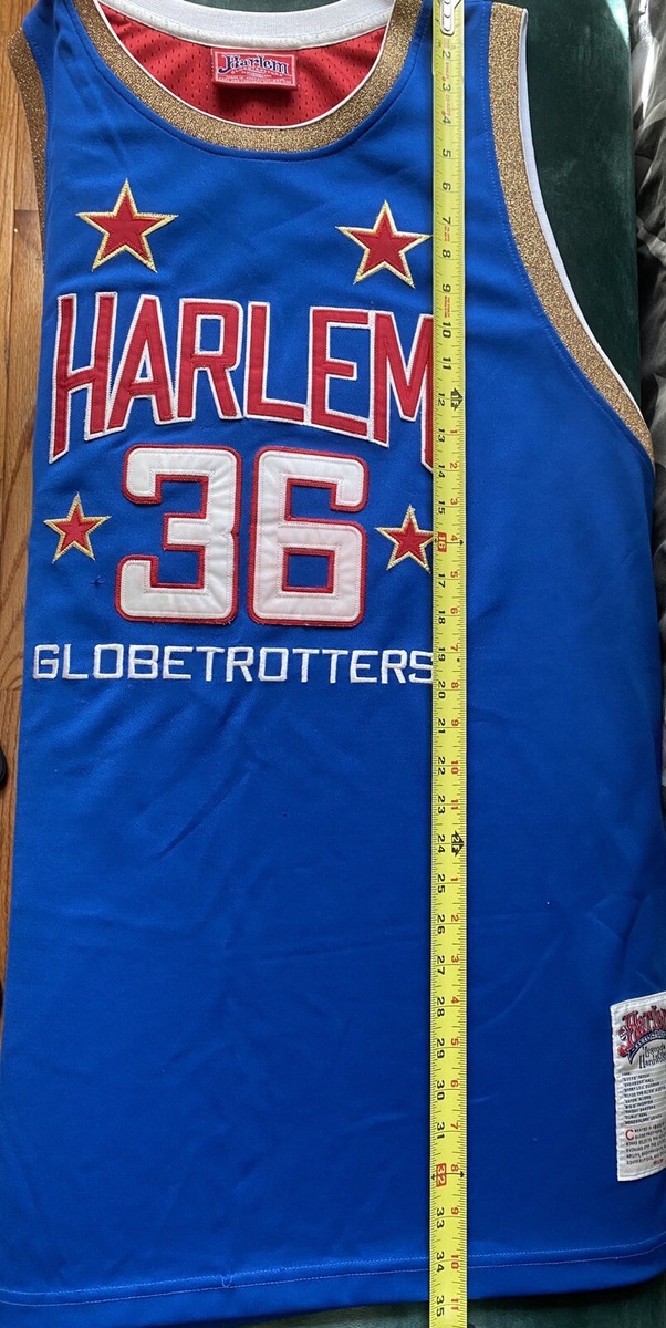 Harlem Globetrotters Platinum Fubu “Meadowlark” #36 Size
