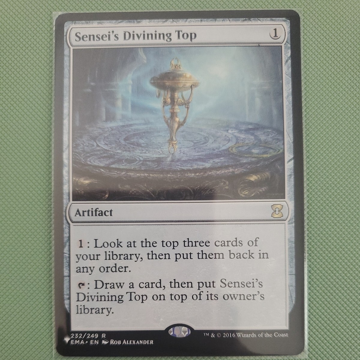 MTG Sensei's Divining Top The List - Eternal Masters 232/249 NM Near Mint