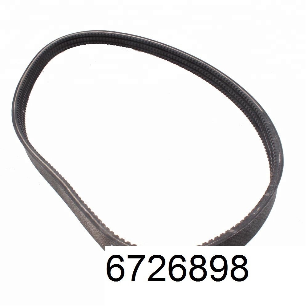 fits Bobcat Main Hydraulic PUMP DRIVE BELT 6726898 763 773 S150 S160