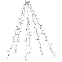 Lunartec Weihnachtsbaum-ÜBerwurf-Lichterkette, 6 Girlanden, 180 Leds, IP44