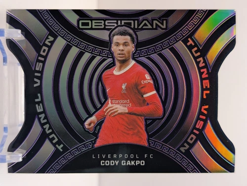 2023-24 Panini Obsidian - Cody Gakpo Tunnel Vision Purple /49