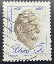 Poland stamps 1986  Albert Schweitzer, 1952