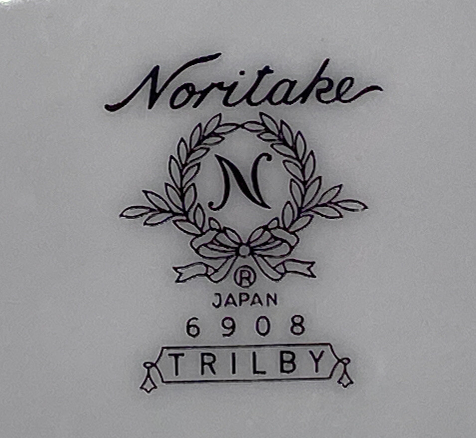Noritake Trilby 6908 Bread Plate Vintage Made In Japan | eBay