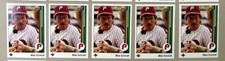 1989 Upper Deck #406 Mike Schmidt Phillies 5ct Baseball Card Lot 0801J