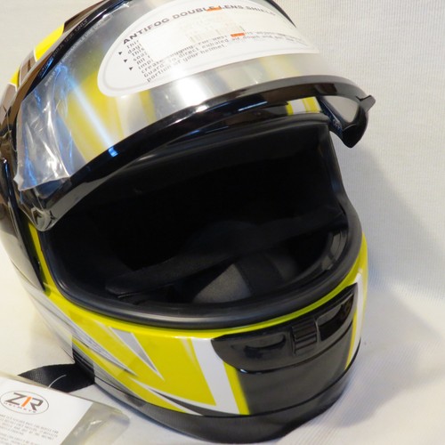 Solaris Modular Snow Helmet Gloss Yellow + Black, X-Large, Z1R - NEW w/Tags - Picture 4 of 6