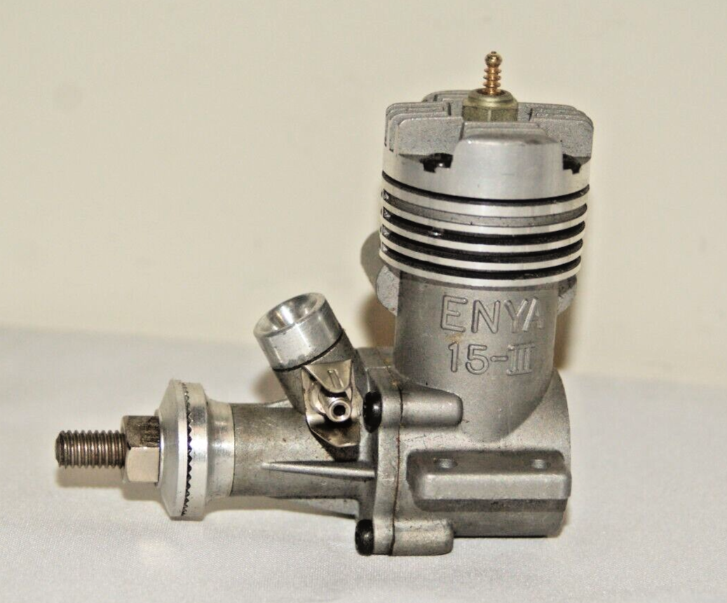 ホビーラジコン ENYA MODEL ENGINE 15-V TV W/SNV Enya 15-III Model Engine in Original Box with Extras | eBay