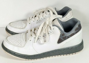 jordan 1 flight low white