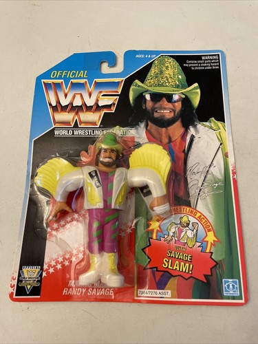 WWF macho man randy savage hasbro series 5 MOC...
