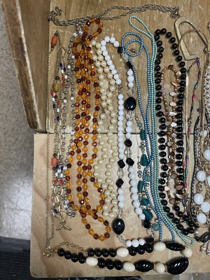 Gaudy Costume Jewelry Dress-up Necklace Lot #2 | eBay
