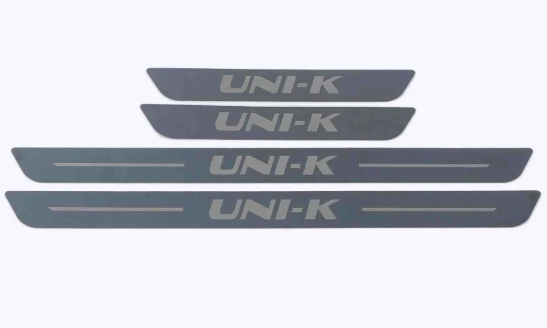 Car Door Sill Protector Scuff Guard Auto Threshold Strip Door For changan UNI-K - Image 4 of 4