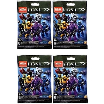Mega Construx HALO Universe Series 1 Blind Bag Mini Figures Bundle of 4