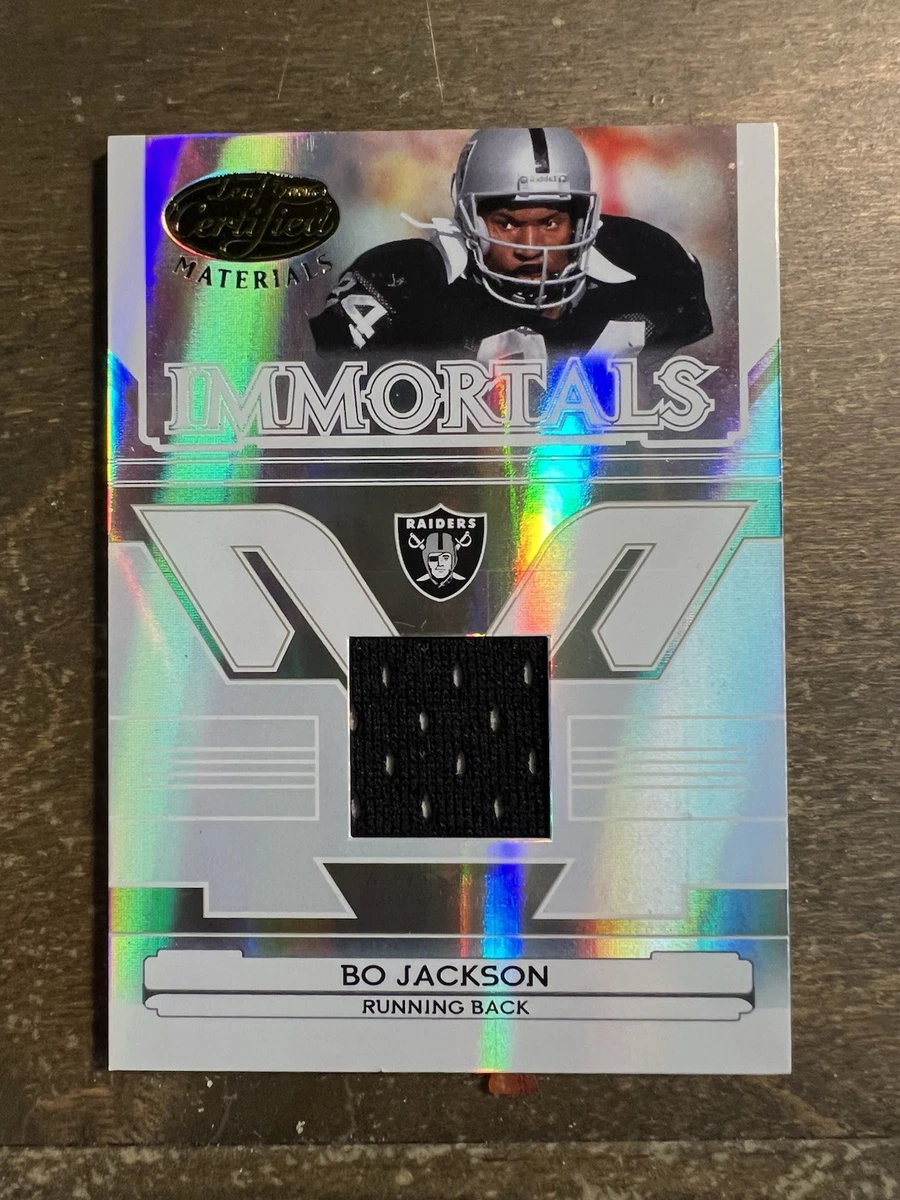 Bo Jackson】2011 Panini Limited Material Monikers Auto Jersey 直筆