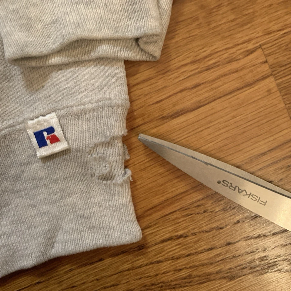 Vtg Virginia Cavaliers Soccer Sweatshirt Russell Made USA Spell Out Ball Logo S - Image 2 of 4