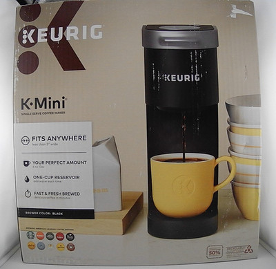 Keurig K-Mini Single Serve K-Cup Pod Coffee Maker Black