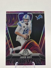 Panini 2025 Mosaic Visionary Prizm Insert Jared Goff Lions Football Card #9