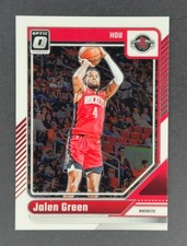2024-25 Donruss Optic Basketball 171 Jalen Green - Houston Rockets
