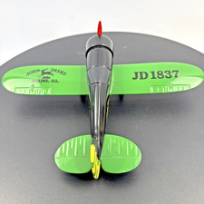 VTG John Deere Vintage Airplane Bank 1992 Diecast by Spec Cast Pre-owned Good