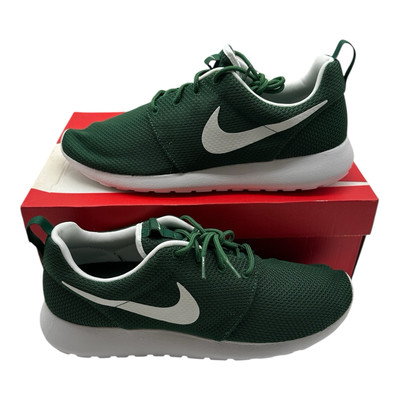 Nike Roshe One Running Shoes Mens Gorge Green/White
