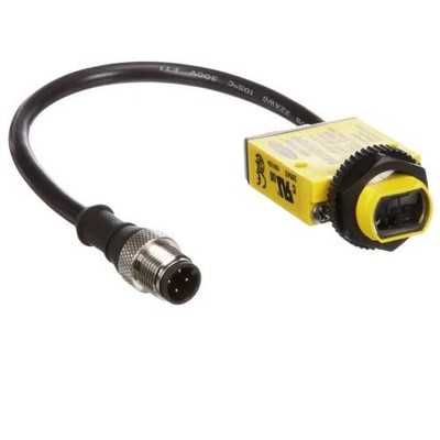 1PC BANNER ENGINEERING SM312CV2QDP Photoelectric Sensor, Convergent, RED, 4