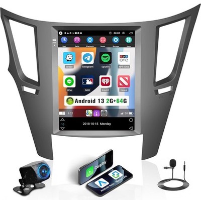 2G+64G Android Car Stereo Radio for Subaru Outback Legacy 2010-2014 Wireless Car