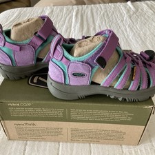 Keen Comfort Round Toe Slip On Strappy Sandals Multicolor Kids Sz US 11 Dewberry