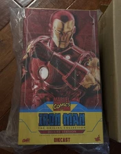 Hot Toys CMS08-D38 The Origins Iron Man Deluxe Diecast 1/6 Scale Figure New NIB