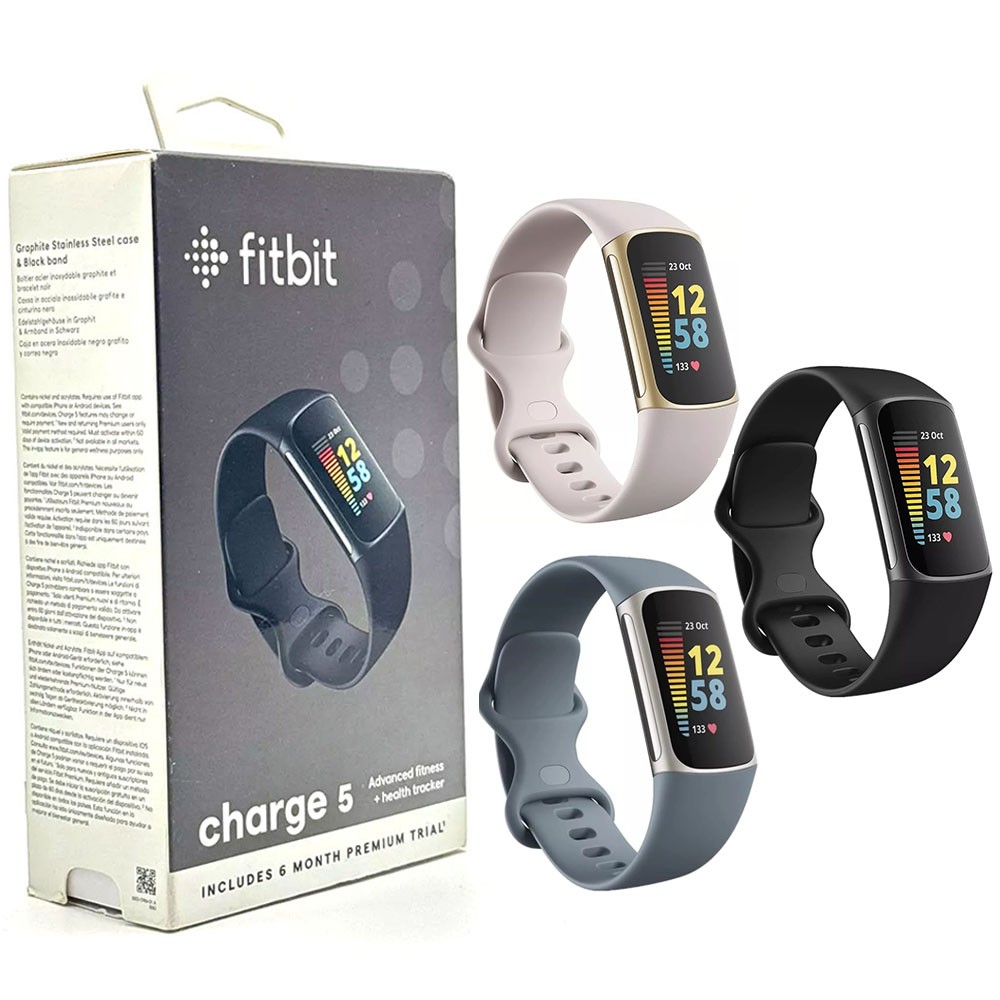 New Fitbit Charge 5 Advanced Fitness Health Tracker GPS Stopwatch Activity Timer