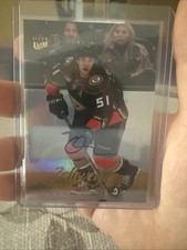 2024-25 Upper Deck Fleer Ultra Rookies Rainbow Foil Olen Zellweger #250 Auto