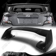 For 11 12 13 14 15 16 Scion TC Unpainted Black ABS Rear Trunk Spoiler Wing