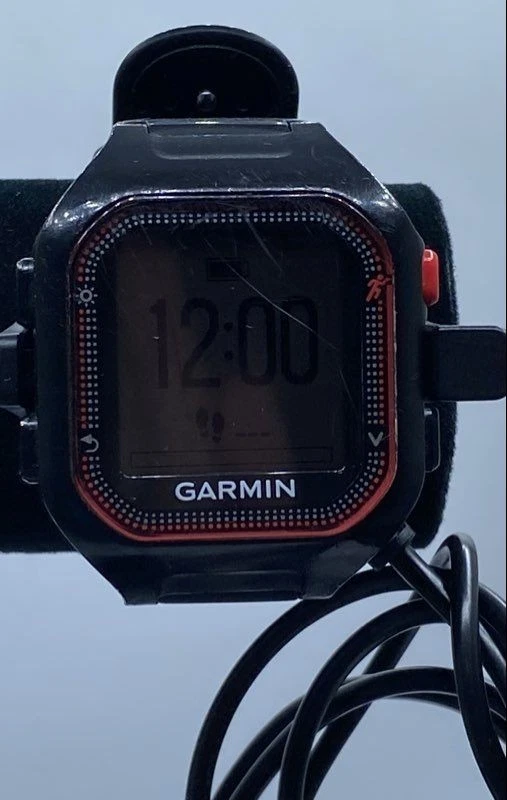 Men's Garmin 39mm GPS Running Smart Forerunner 25 Plastic Watch 75g - Image 2 of 4