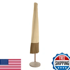 Classic Accessories Veranda Water-Resistant 11ft Patio Umbrella Cover, Durable