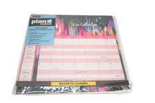 Wells St. By LANG Plan It 2026 Wall Calendar 17 Month Magnetic Planner New