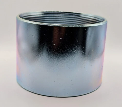 EATON CROUSE-HINDS 4" THREADED SS STEEL RIGID CONDUIT COUPLING FREE SHIPPING 