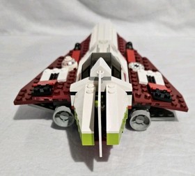 Vintage Lego Star Wars Set #7143 Jedi Star Fighter Complete No Box Or Manual