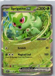 Sprigatito ex 087 Scarlet & Violet Promo Holo