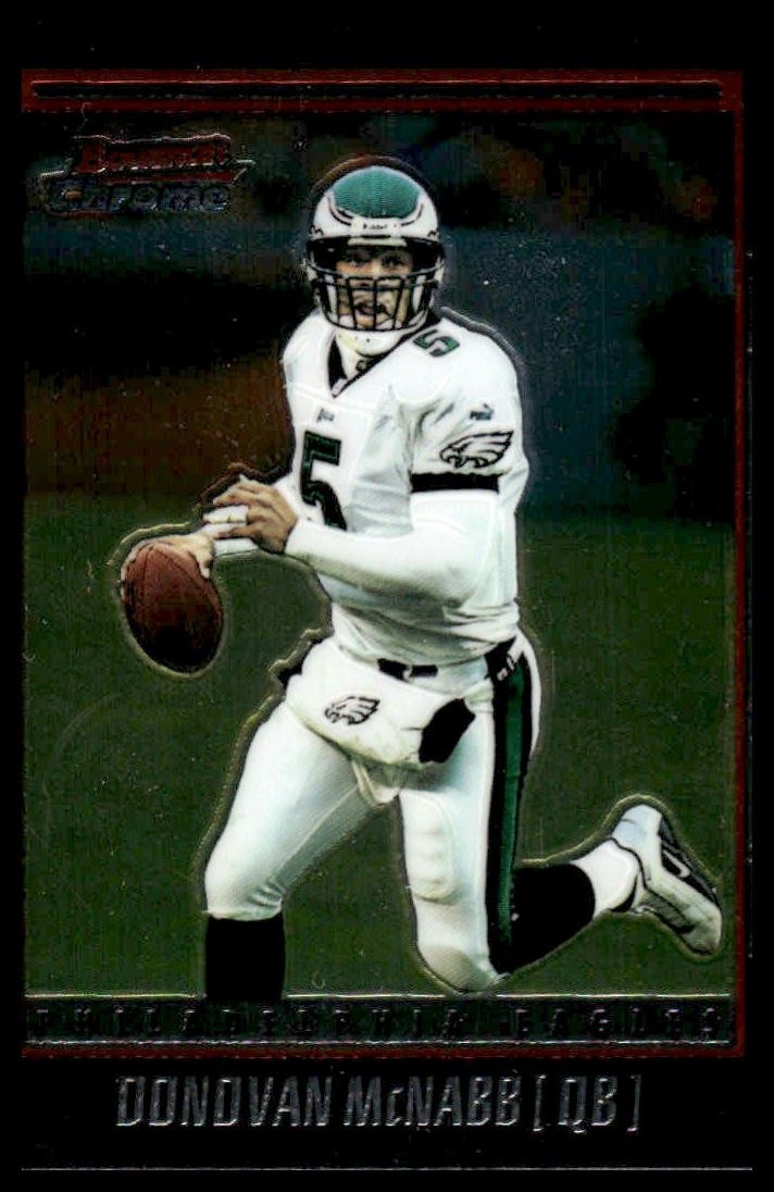 Donovan McNabb 2001 Bowman Chrome #75 Philadelphia Eagles