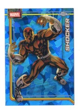 2026 Topps Marvel Chrome SAPPHIRE BASE CARD #153 Shocker (Spider-Man Villain)