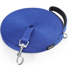 Short Dog Lead Durable Training Leash Padded Handle &ndash; Black M 32cm