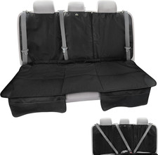 Car Seat Protector, under Child Car Seats Cover Waterproof, 3 Functional Rear