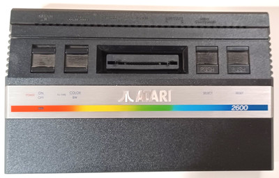 Vintage Atari 2600 Jr. Game System Console ONLY Worked When Put Away