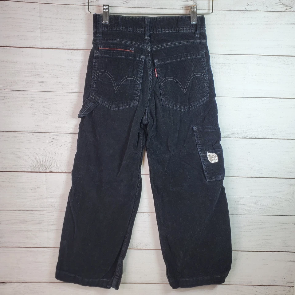 Vintage Levi's Strauss Boys Workwear Carpenter Red Tag Jeans Size 8 Regular Y2K - Image 3 of 4